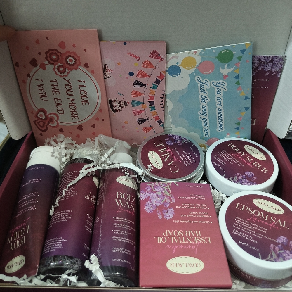 Lavender Bath & Body Gift Set